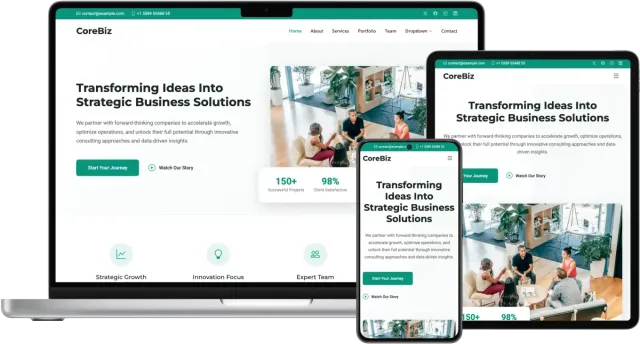 Professional website creation in Morocco by INNOVMARK